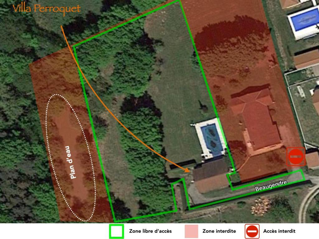 La Villa Perroquet Poncins Εξωτερικό φωτογραφία